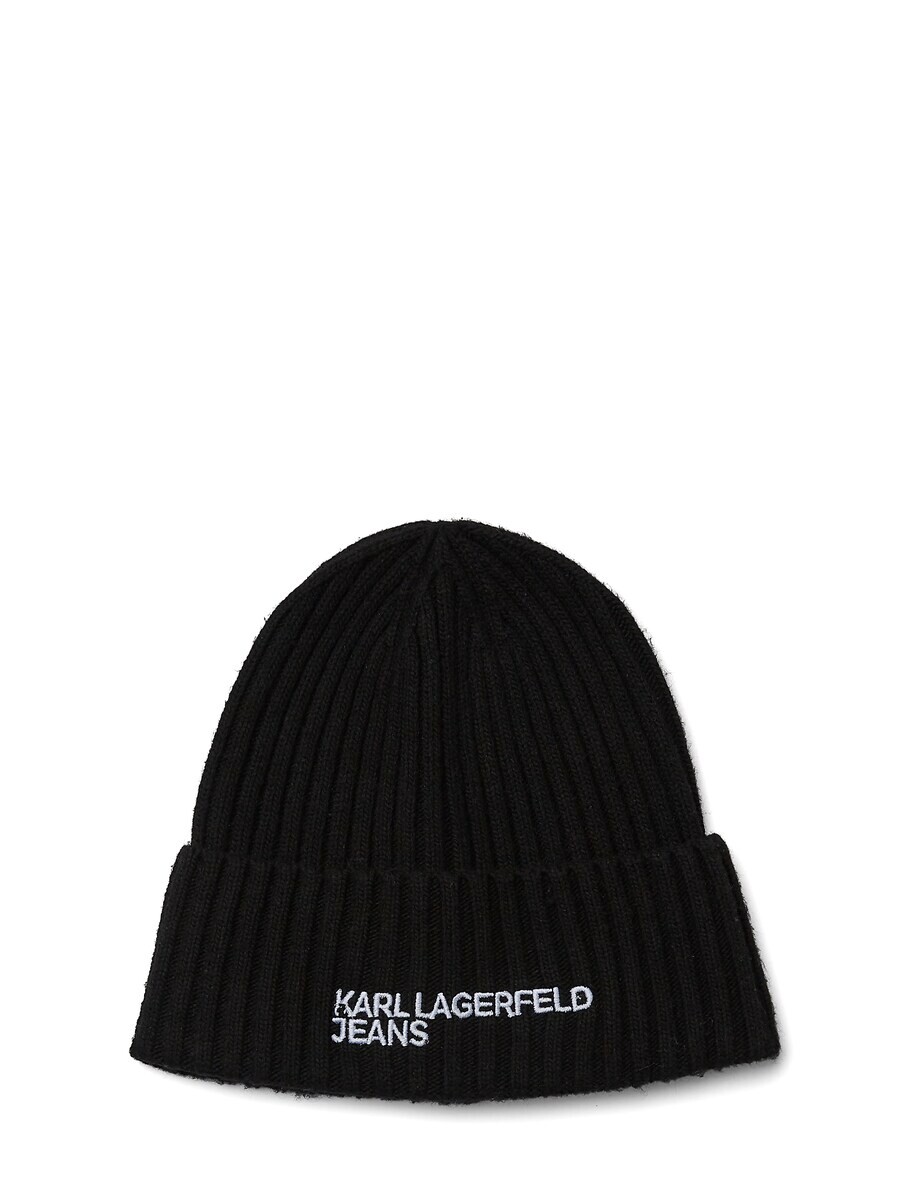 

Шапка KARL LAGERFELD JEANS Beanie, черный