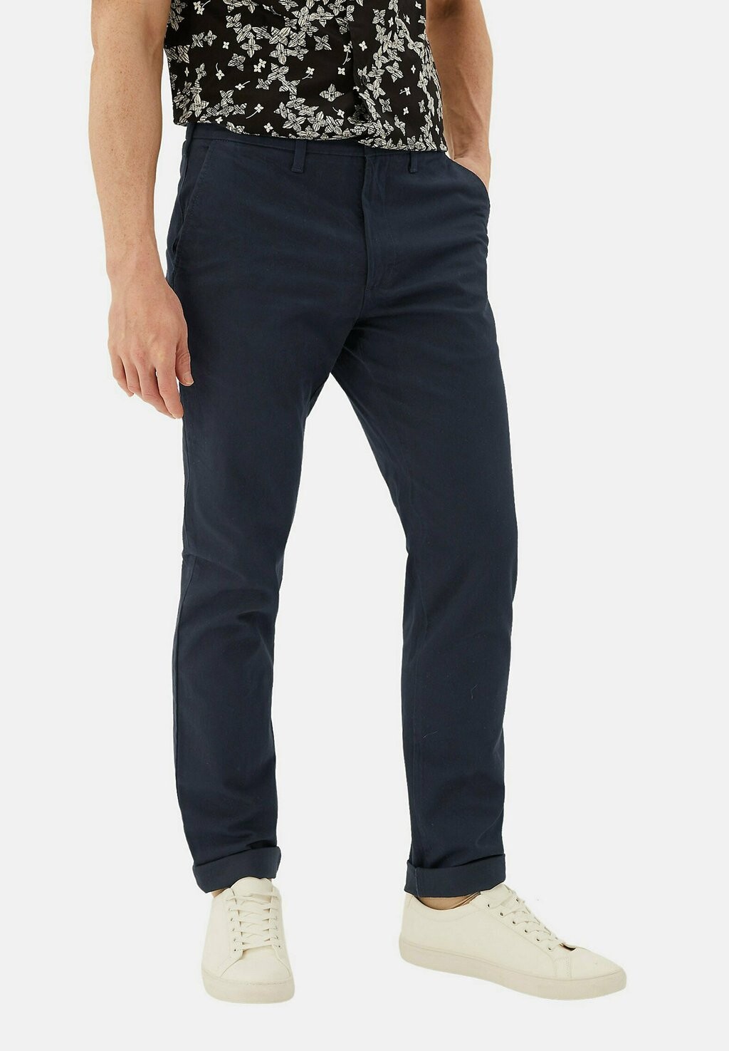 

Брюки SLIM FIT STRETCH CHINOS Marks & Spencer, цвет dark navy