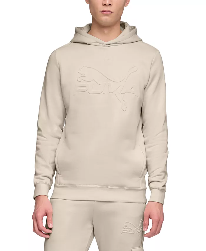 

Мужская толстовка с тисненым логотипом Puma, белый