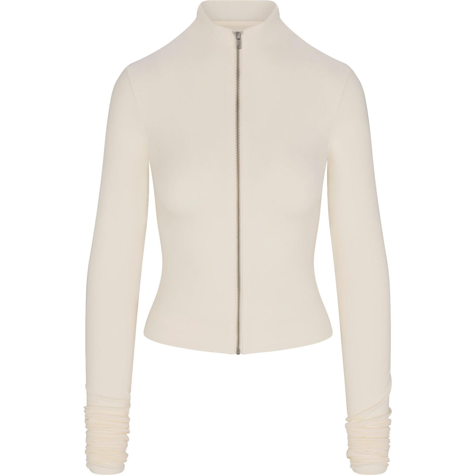 

Skims Куртка-топ на молнии, ECRU/Natural