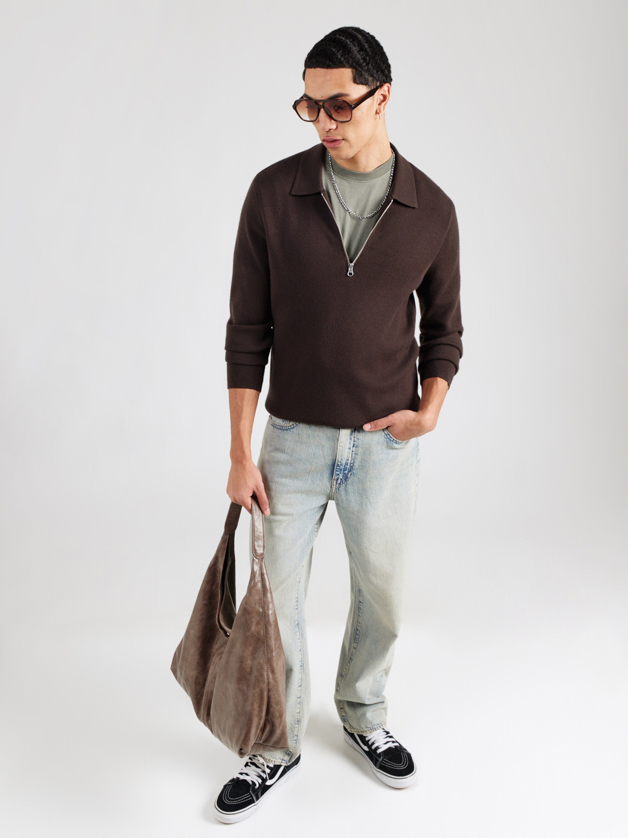 LEVI'S  Джинсы свободного кроя '568 Loose Straight Jeans' в светло-голубом цвете — фото 4