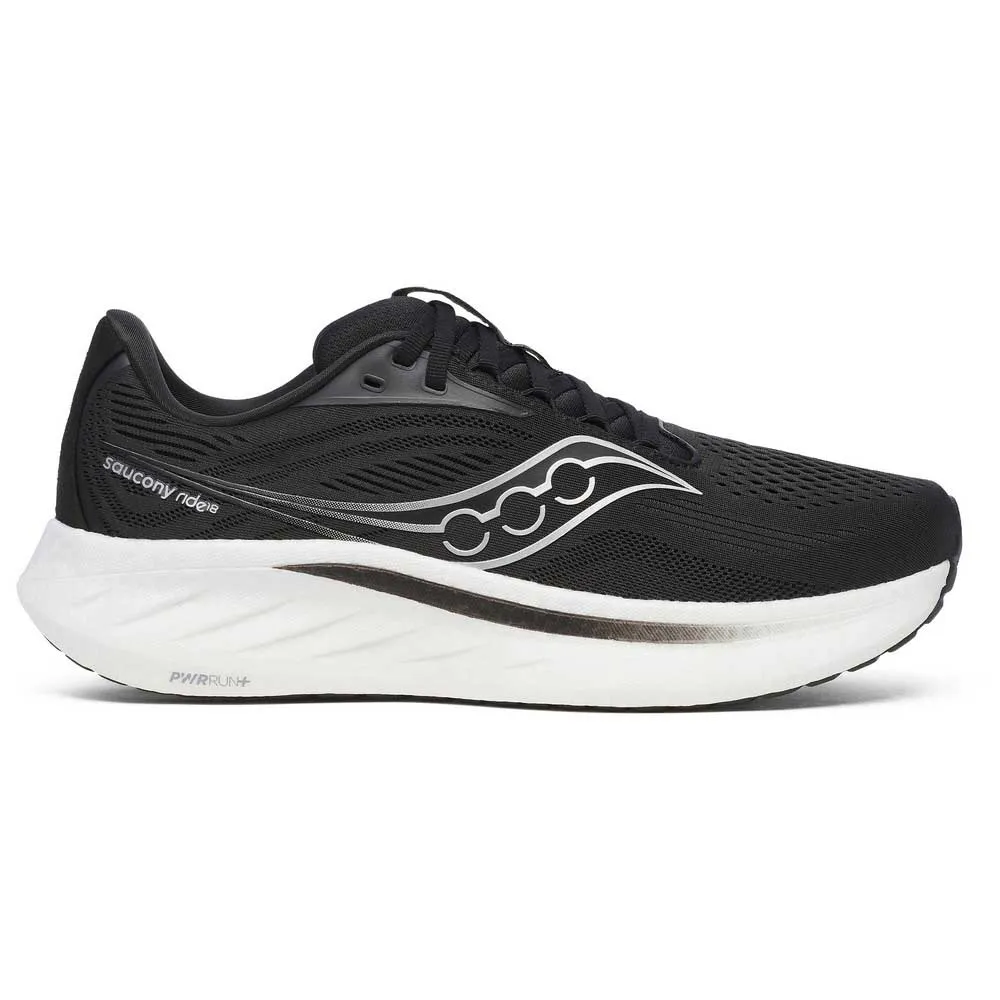 

Кроссовки Saucony Ride 18 wide, черный