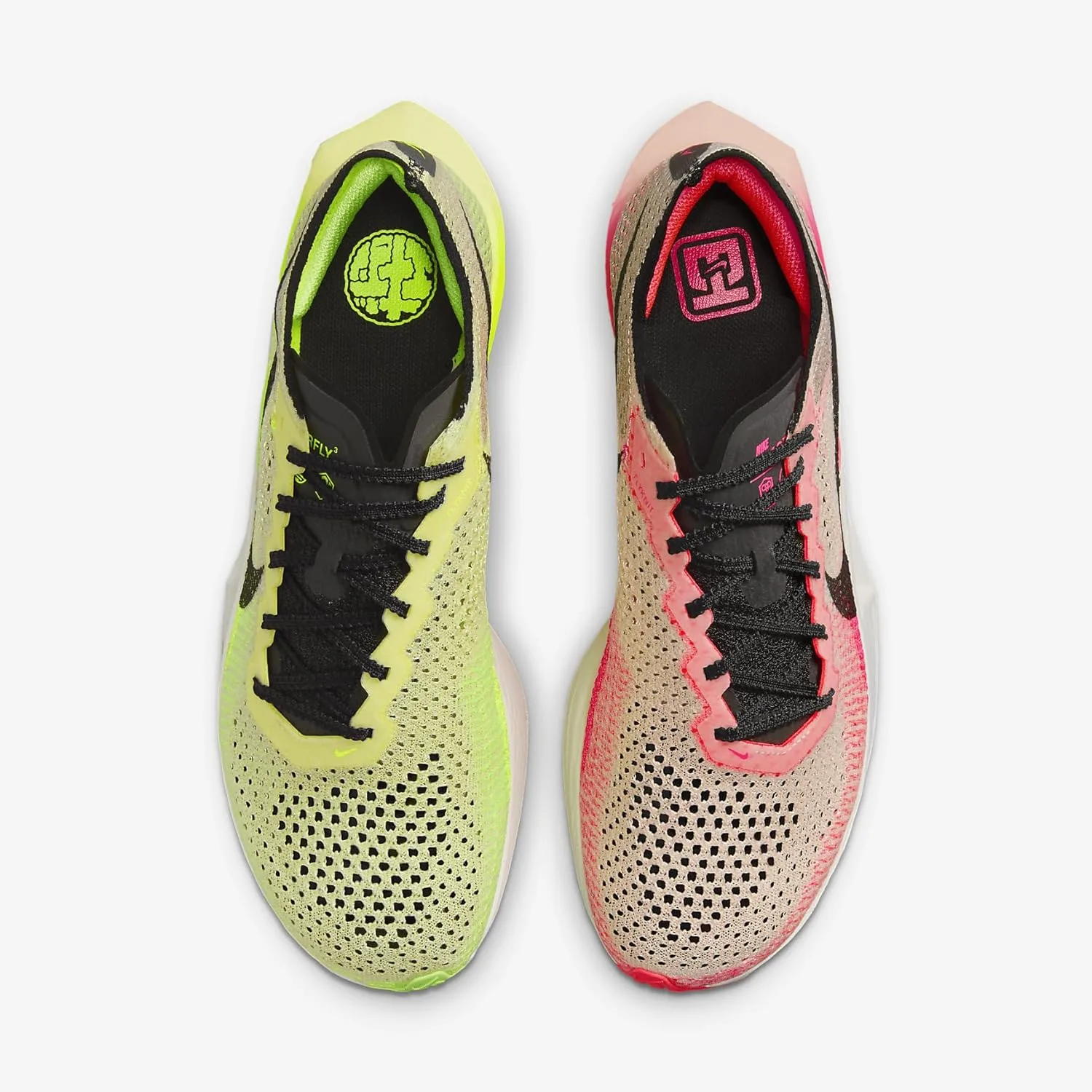 Мужские кроссовки Nike Zoomx Vaporfly Next% 3, черный/ярко-зеленый/малиновый — фото 4