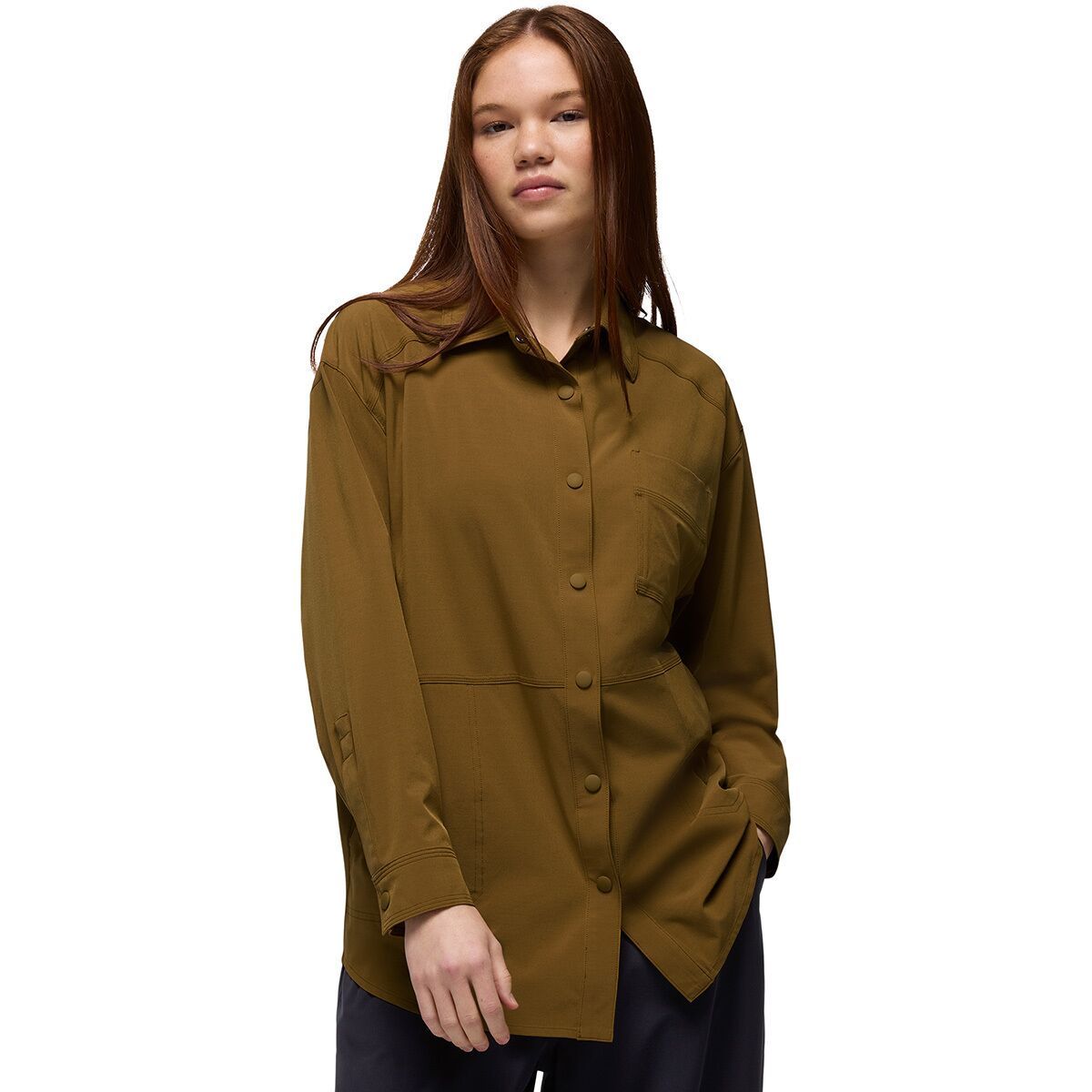 

Рубашка Railay свободного кроя Prana, зеленый