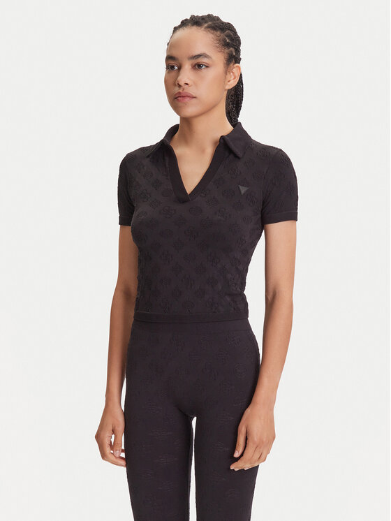 

Блузка regular fit V5YP10 Z3OA0 Guess, чёрный