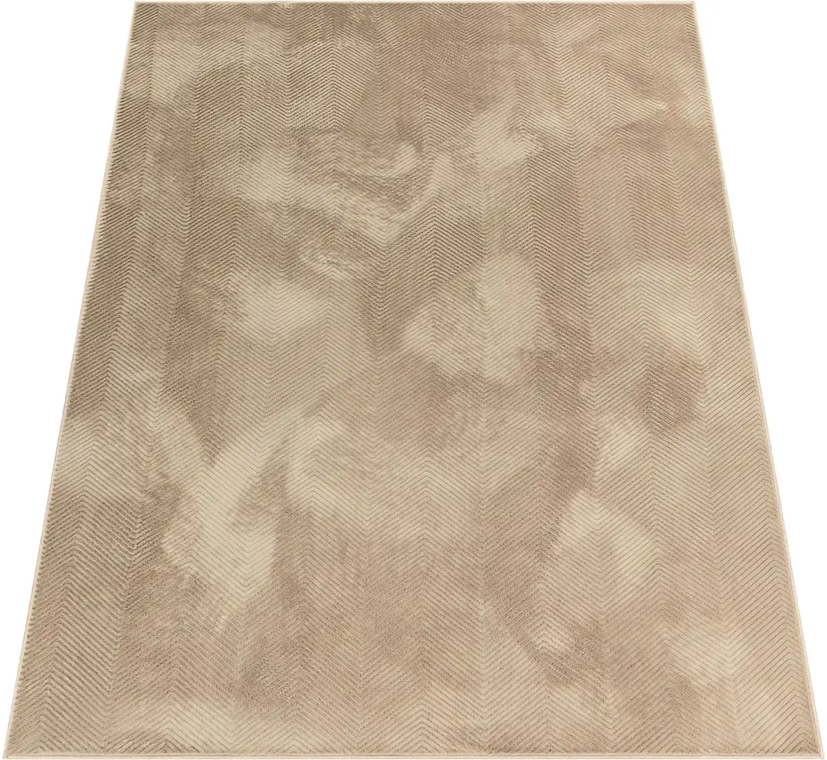 

Ковер Paco Home "Haarlem 941", прямоугольный, короткий ворс, однотонный, с эффектом "высокий-низкий", геометрический, мягкий и приятный 160х220 см, бежевый