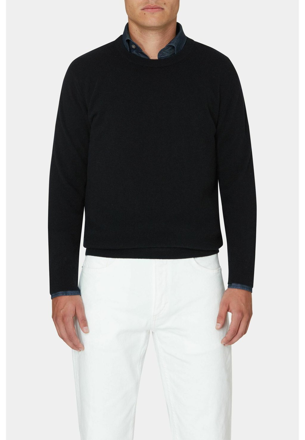 

Свитер VALTER ROUNDNECK Oscar Jacobson, темно-синий