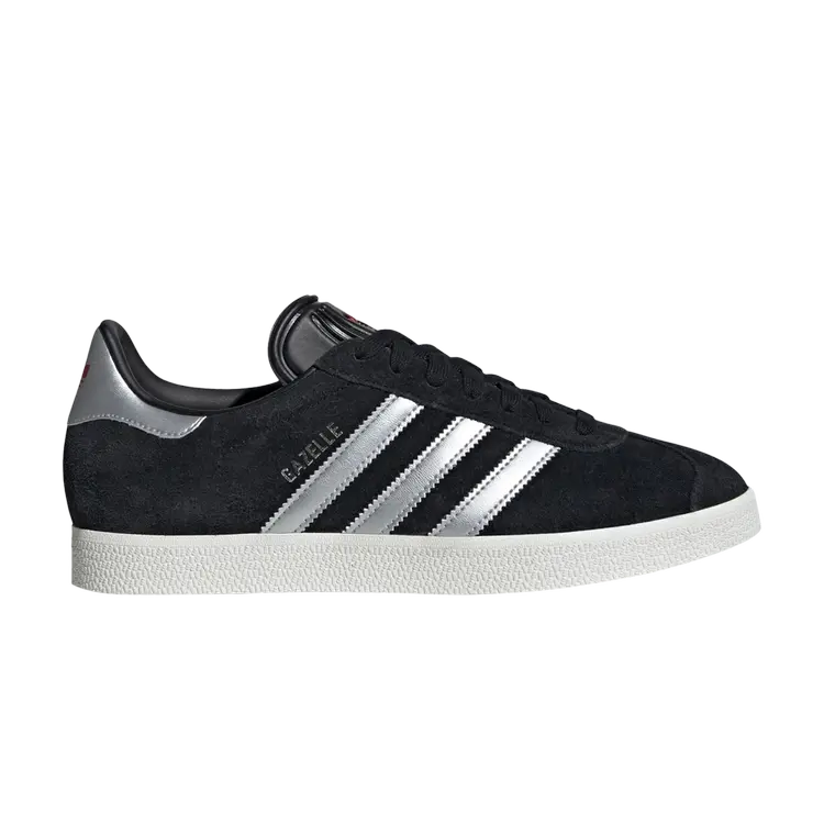 

Кроссовки Gazelle, цвет Black Silver Metallic