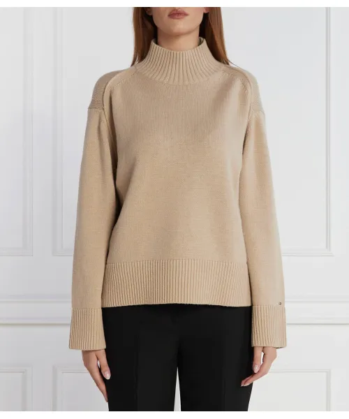 

Водолазка Loose fit Tommy Hilfiger, бежевый