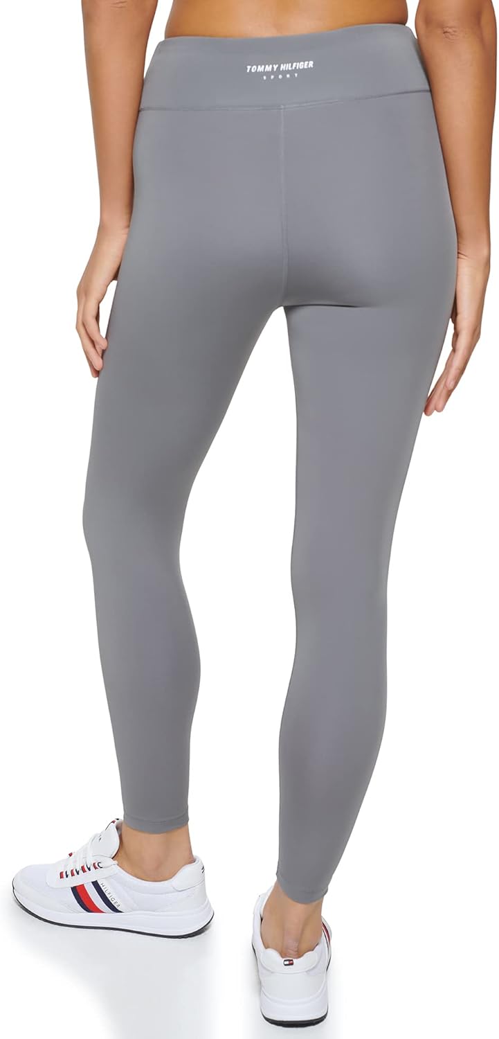 Женские леггинсы Tommy Hilfiger Twist Front High Rise 7/8, Steel Grey — фото 4