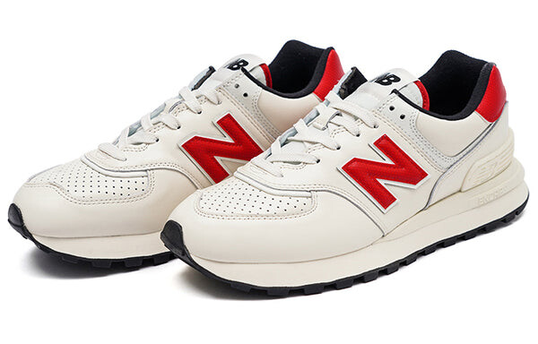 Кроссовки 574 наследие New Balance, белый — фото 3