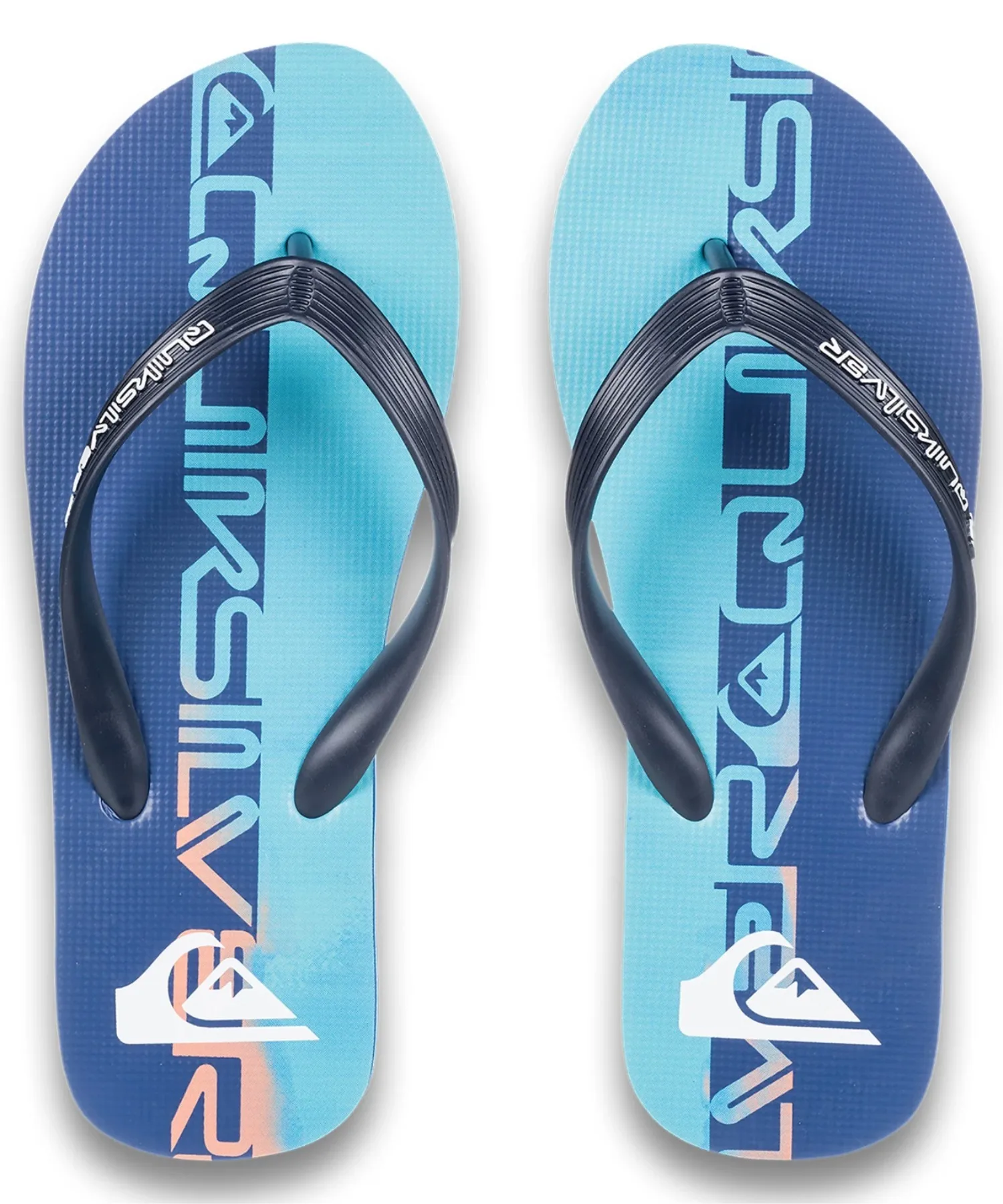 Мужские пляжные сандалии Quiksilver MOLOKAI ART 25 синие — фото 2