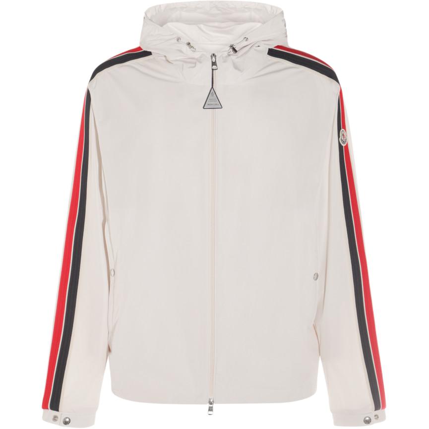 

Moncler Застегивающаяся на молнию толстовка с капюшоном, White