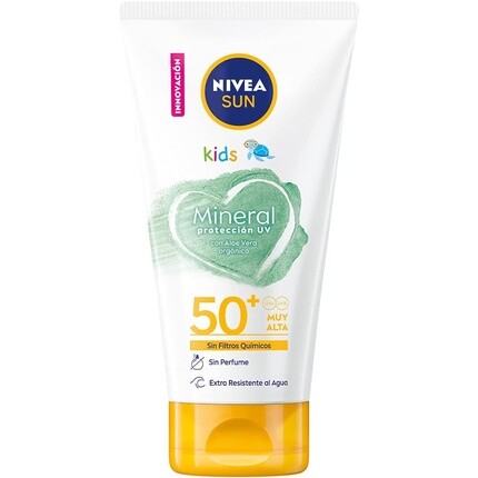 

Солнцезащитный крем Sun Kids Mineral SPF50+ 150 мл Nivea