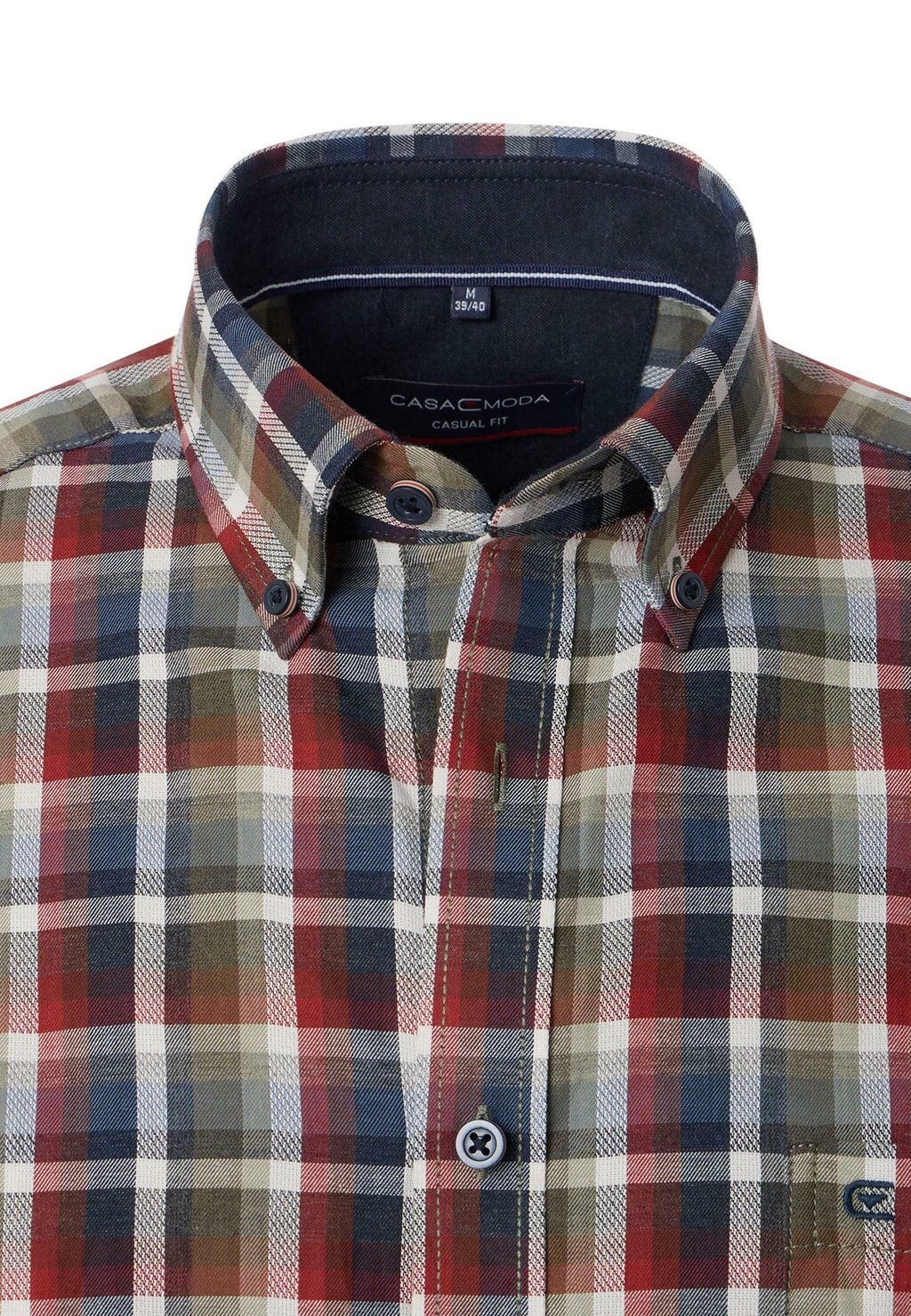 

Рубашка KARIERT CASUAL FIT CASAMODA, красный