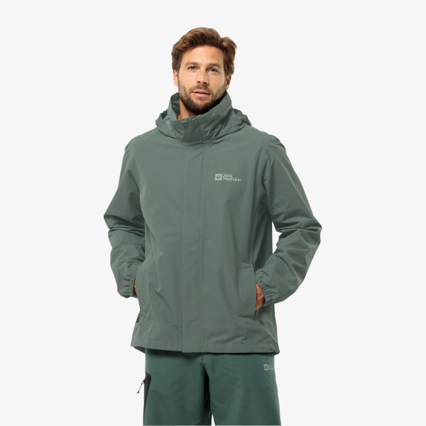 

Куртка Stormy Point 2л. Jack Wolfskin, зеленый
