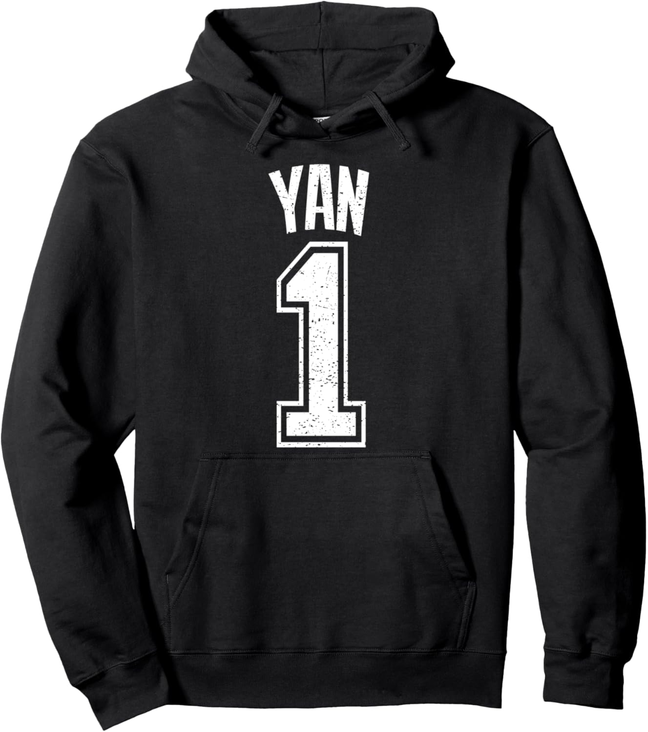 

Толстовка с надписью «Yan Supporter Number 1 Big Fan» Yan Support Goods And Fan Gifts For Men And Women, черный