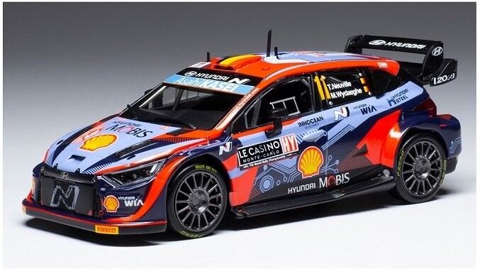 

Ixo Models Hyundaii20 N Rally1 No.11 Rallye Wm 4 1:43 Ram835