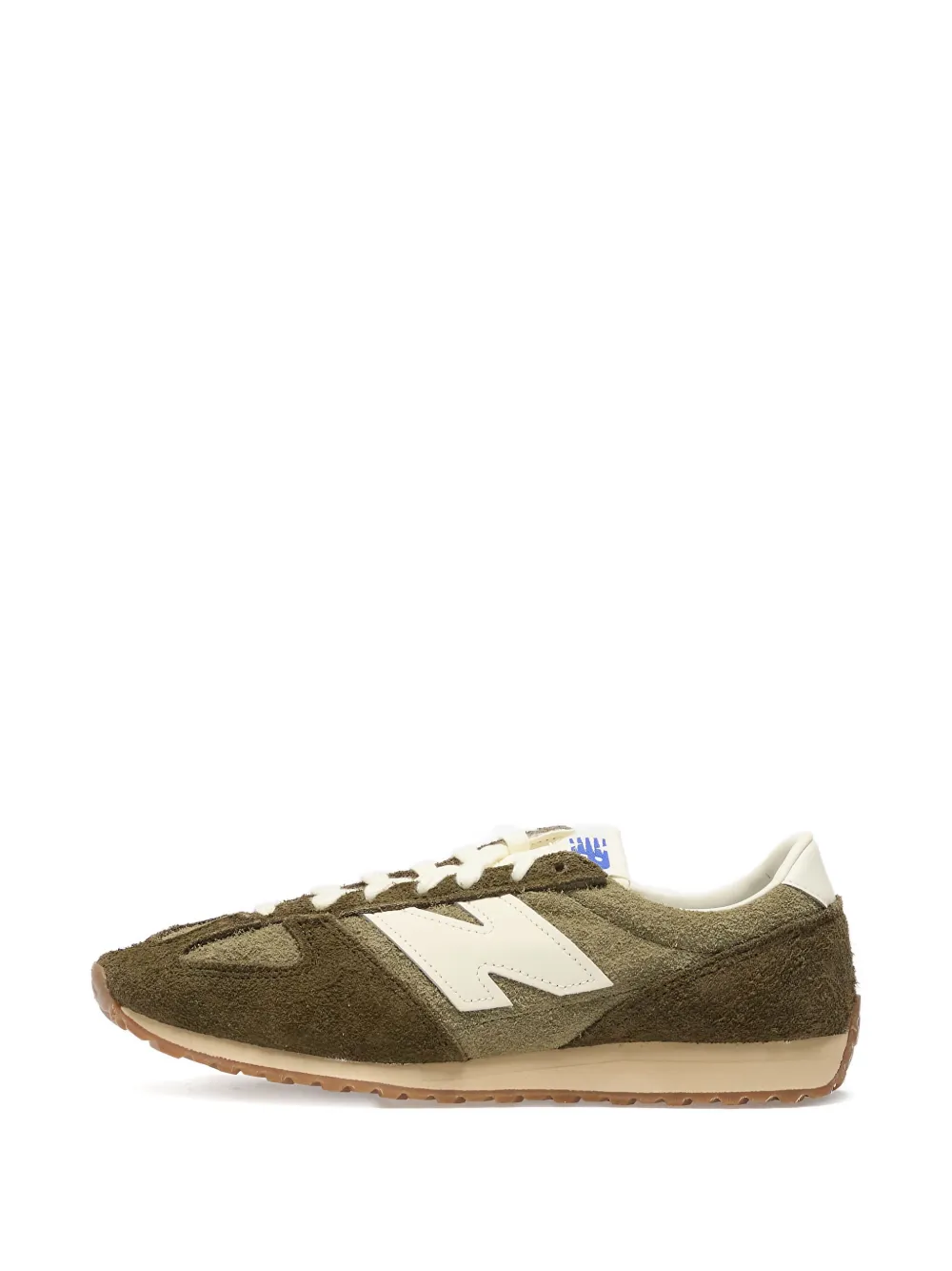 Кроссовки из замши и кожи модели 471 NEW BALANCE, зеленый — фото 3