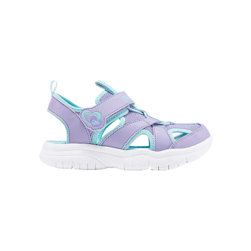 Детские сандалии SKECHERS GIRLS с низким верхом для детей Skechers Kids, лаванда — фото 2