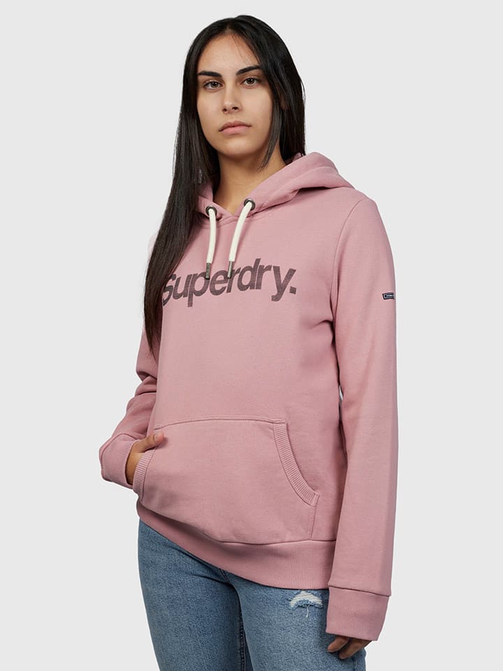 

Superdry Розовая толстовка