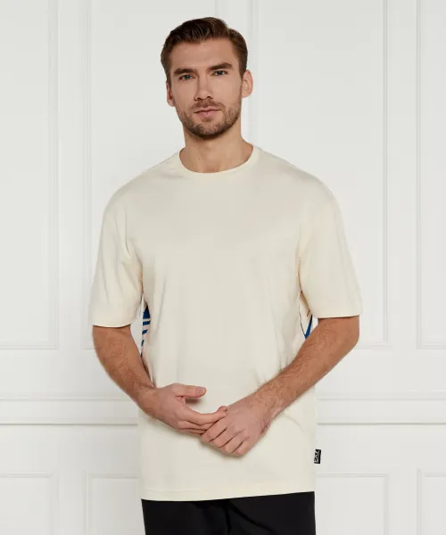 

Футболка Loose fit Ea7, бежевый