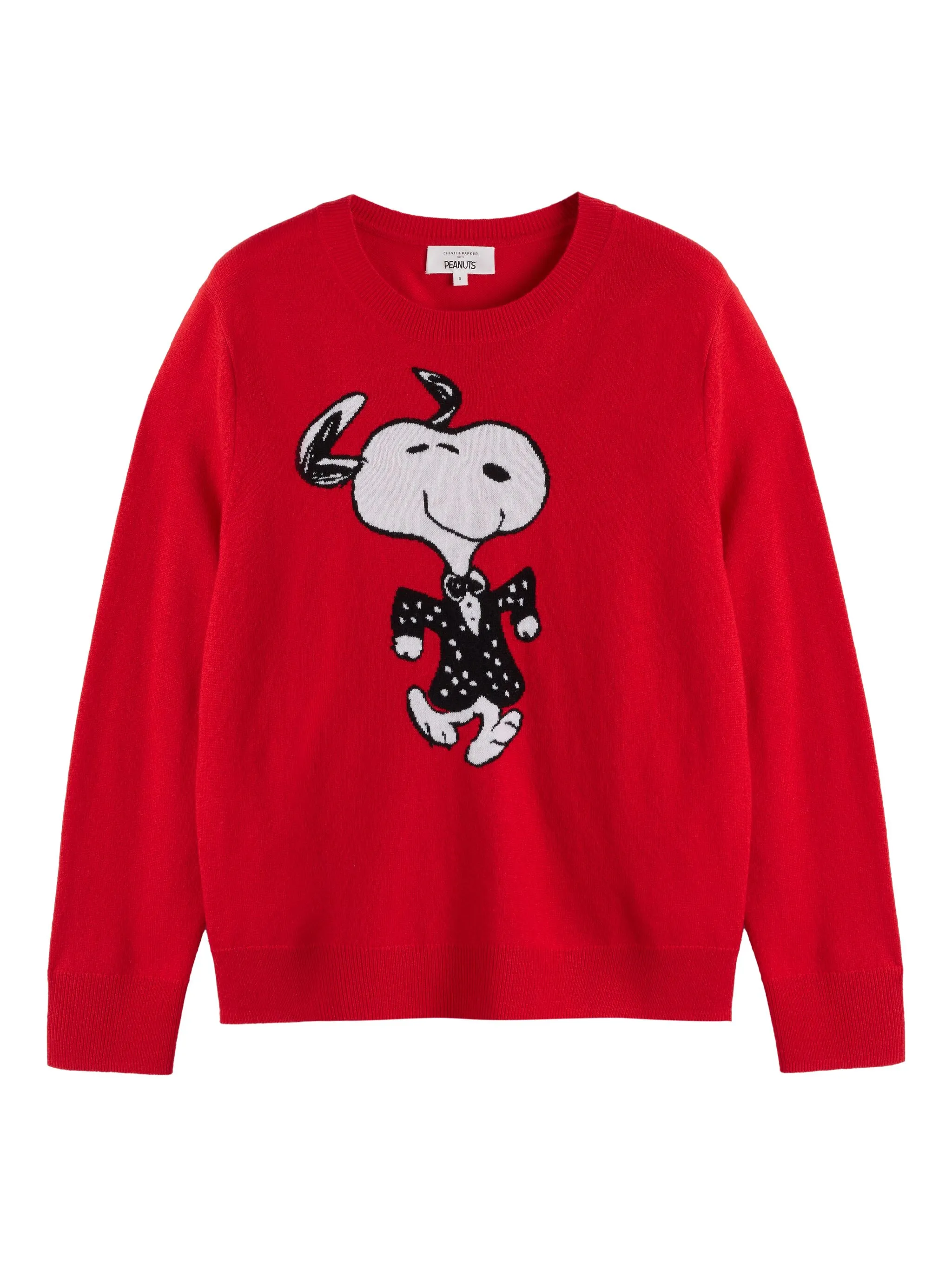 

Свитер Dancing Snoopy Chinti & Parker, красный