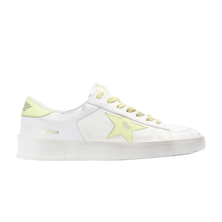 

Кроссовки Golden Goose Golden Goose Superstar 'White Light Yellow', белый