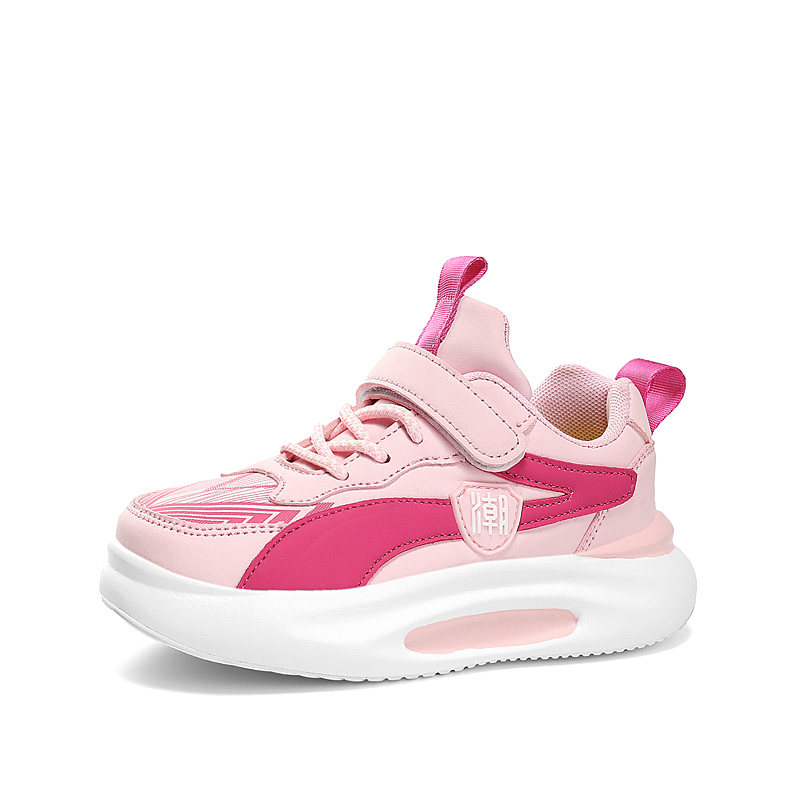 

Кроссовки для бега с низким верхом, амортизирующие, износостойкие, дышащие, поддерживающие, детские KUPE, розовый