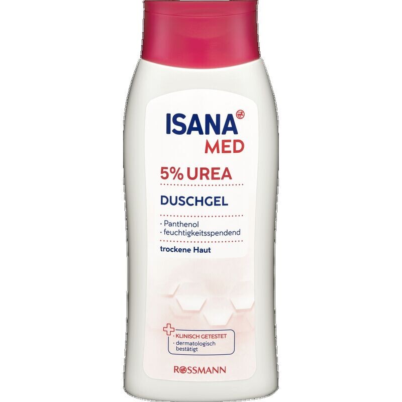 

Гель для душа с мочевиной ISANA, 250 ml