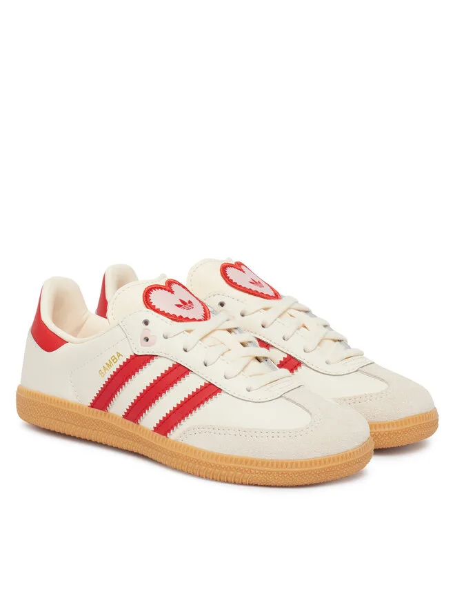 Adidas Кроссовки Samba KI6681 бежевые — фото 2
