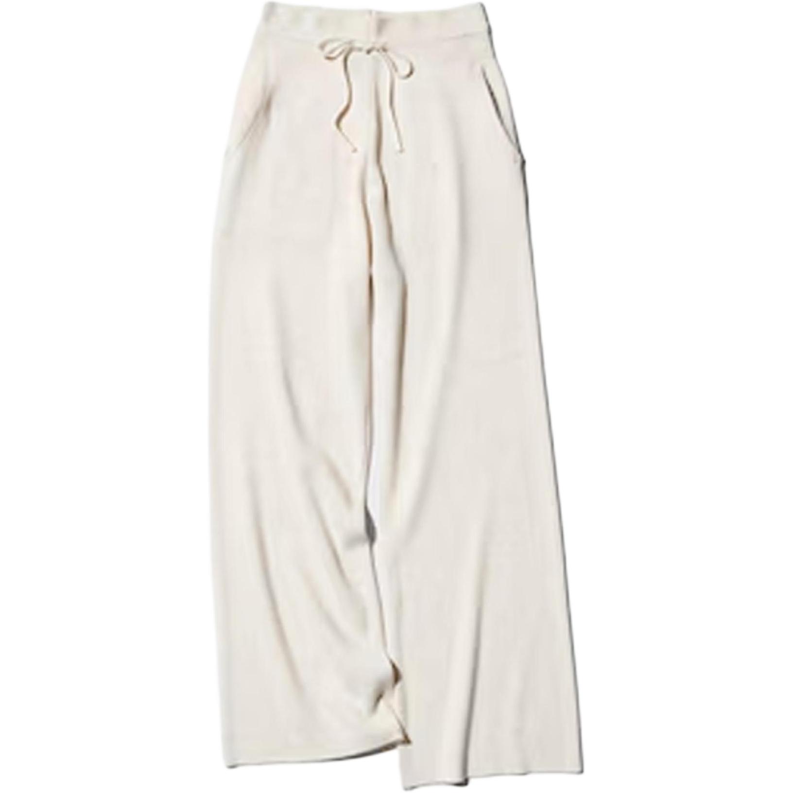 

UNIQLO Женские повседневные брюки светло-бежевого цвета