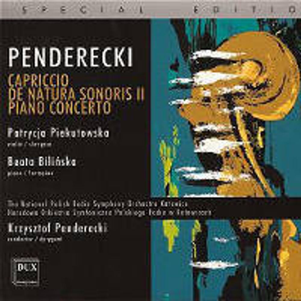 

Диск CD Piano Concerto Flute Concerto - Krzysztof Penderecki