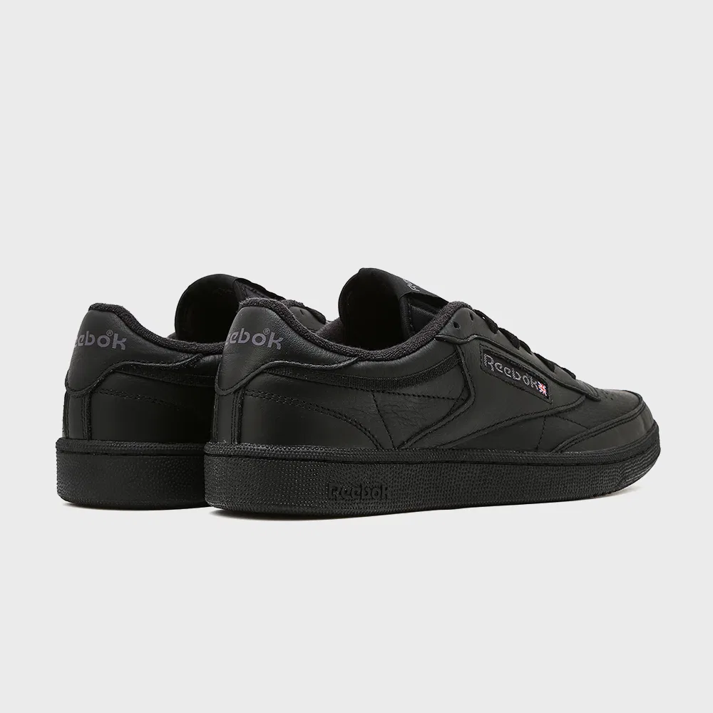 Мужские низкие кроссовки Club C 85 GL Triple Black от Reebok — фото 2