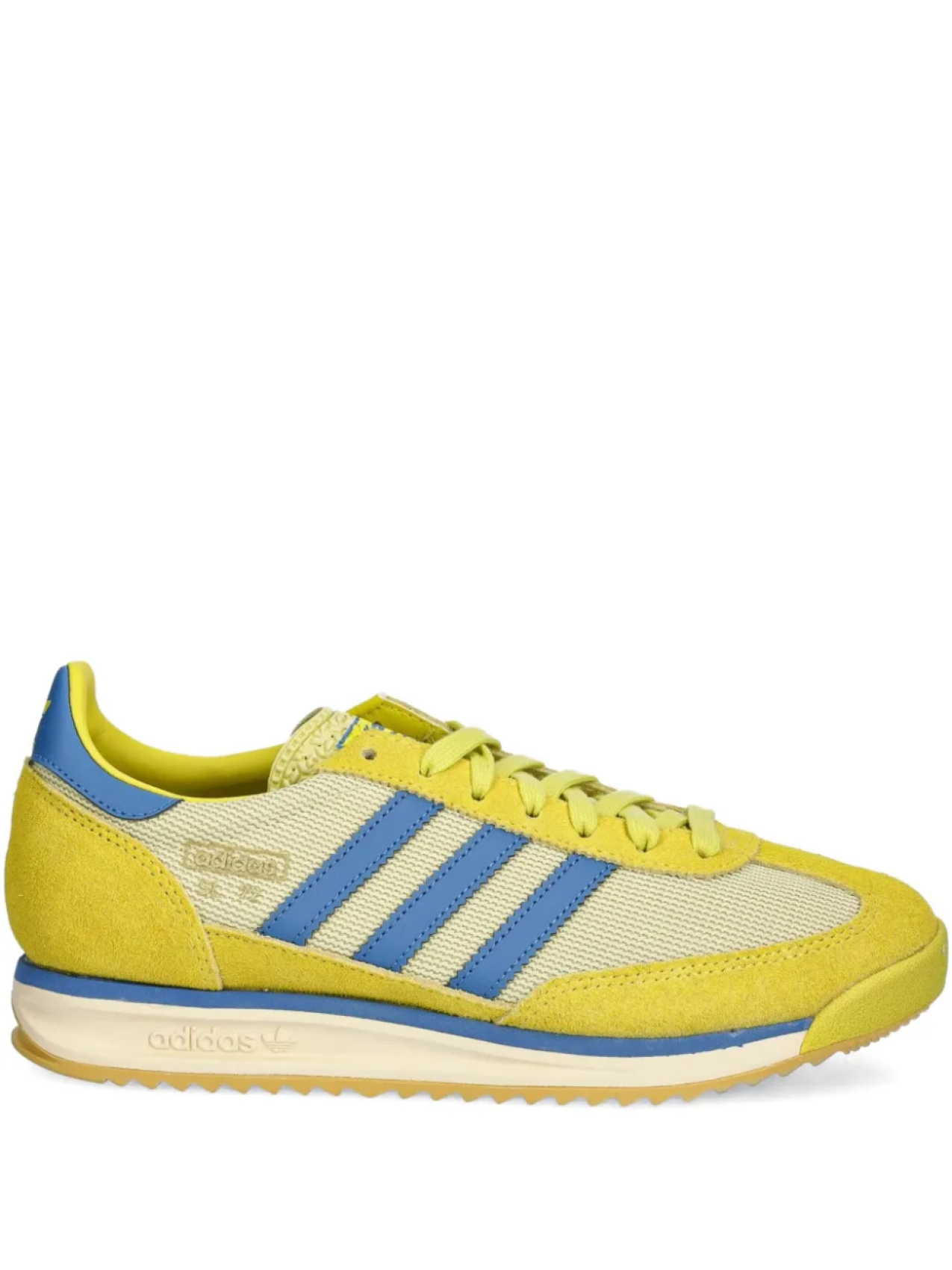 

Кроссовки Adidas SL 72 из замши с тремя полосками, желтый