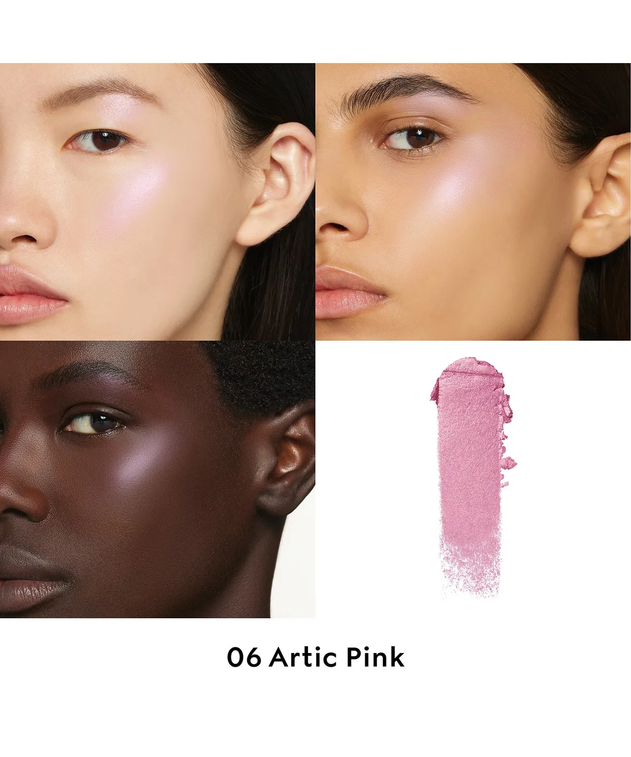 Хайлайтер Gucci Glow Highlighter Limited Edition, 2 оттенка, золотой/розовый — фото 3
