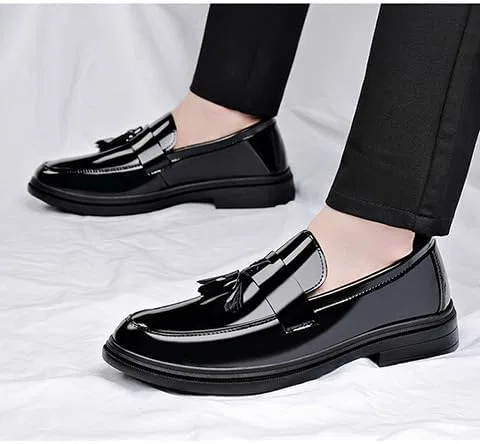Лоферы мужские кожаные, Classic Penny Flats, черный Hhhchpm — фото 2