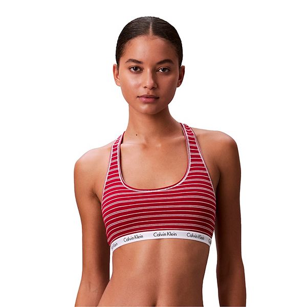 

Хлопковый боди с легкой подкладкой qp2856 Calvin Klein, Juneberry Stripe