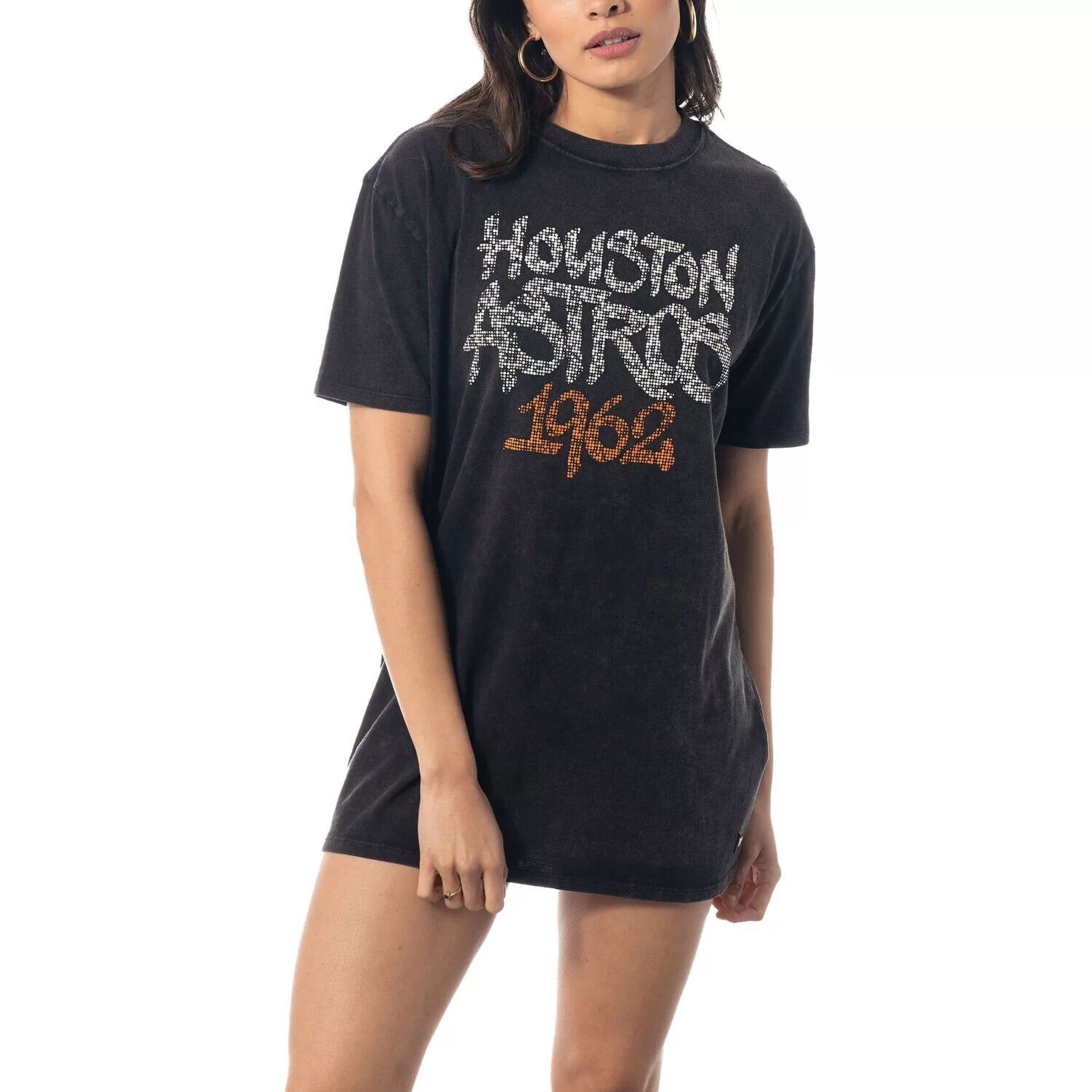 

Женское черное платье-футболка The Wild Collective Houston Astros, Черный, Женское черное платье-футболка The Wild Collective Houston Astros