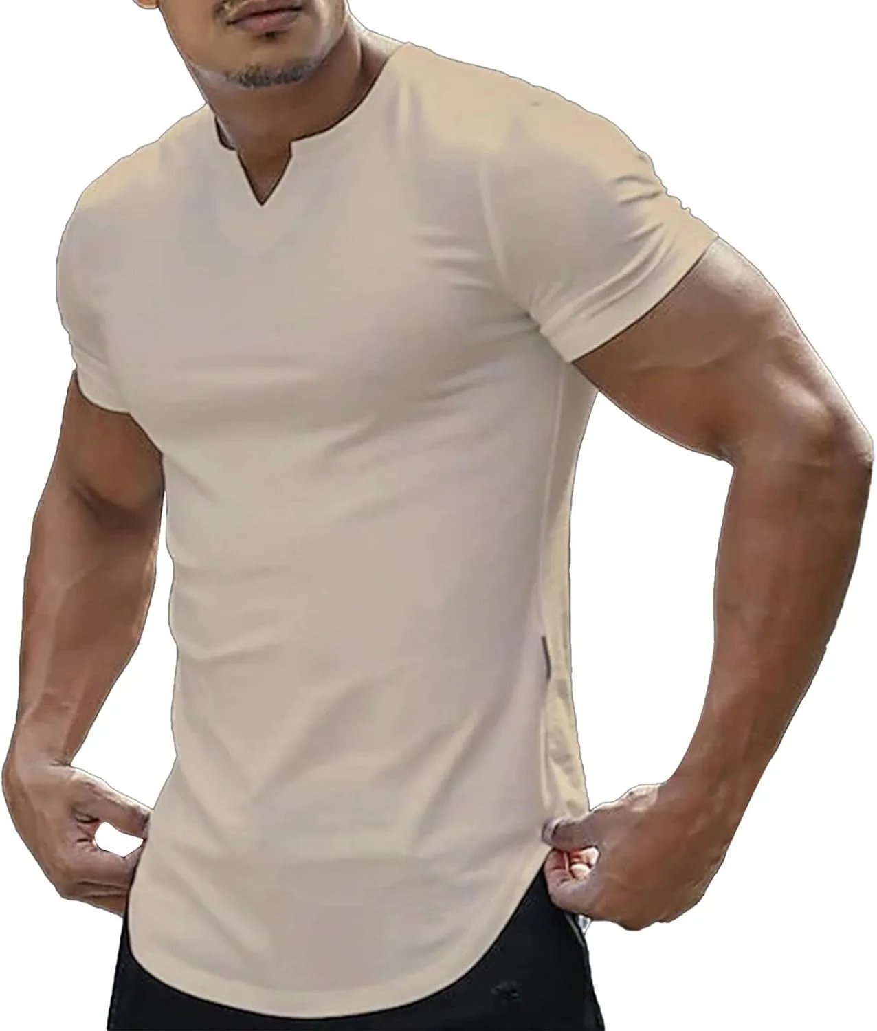 Мужская майка Muscle для тренировок, летняя, с коротким рукавом
