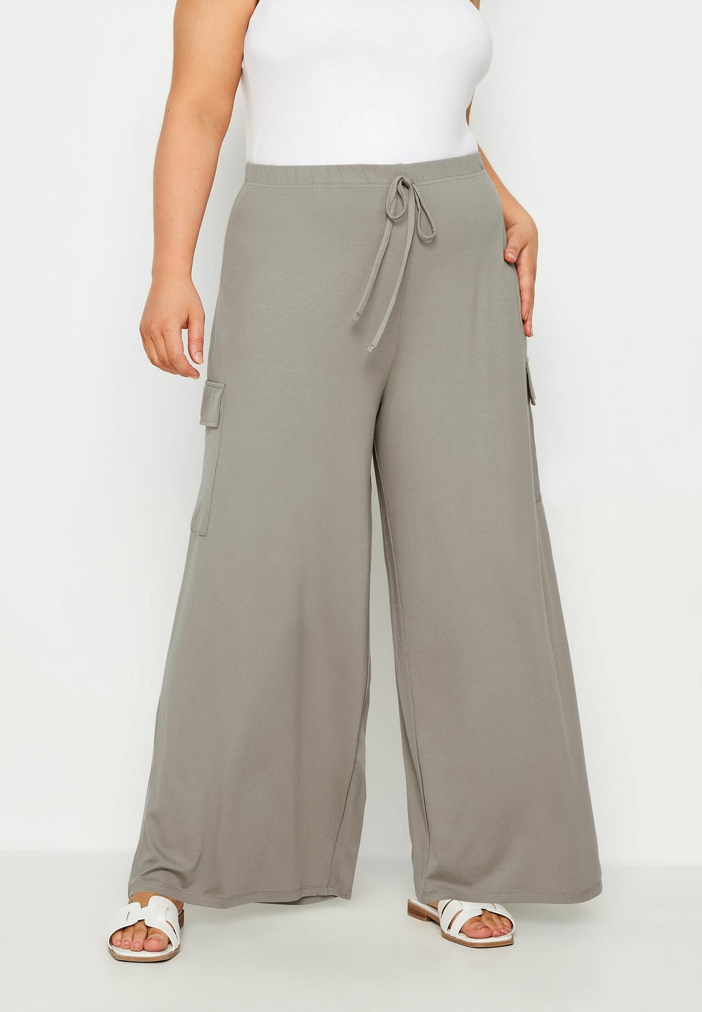 

Брюки карго WIDE LEG Yours Clothing, светло-коричневый