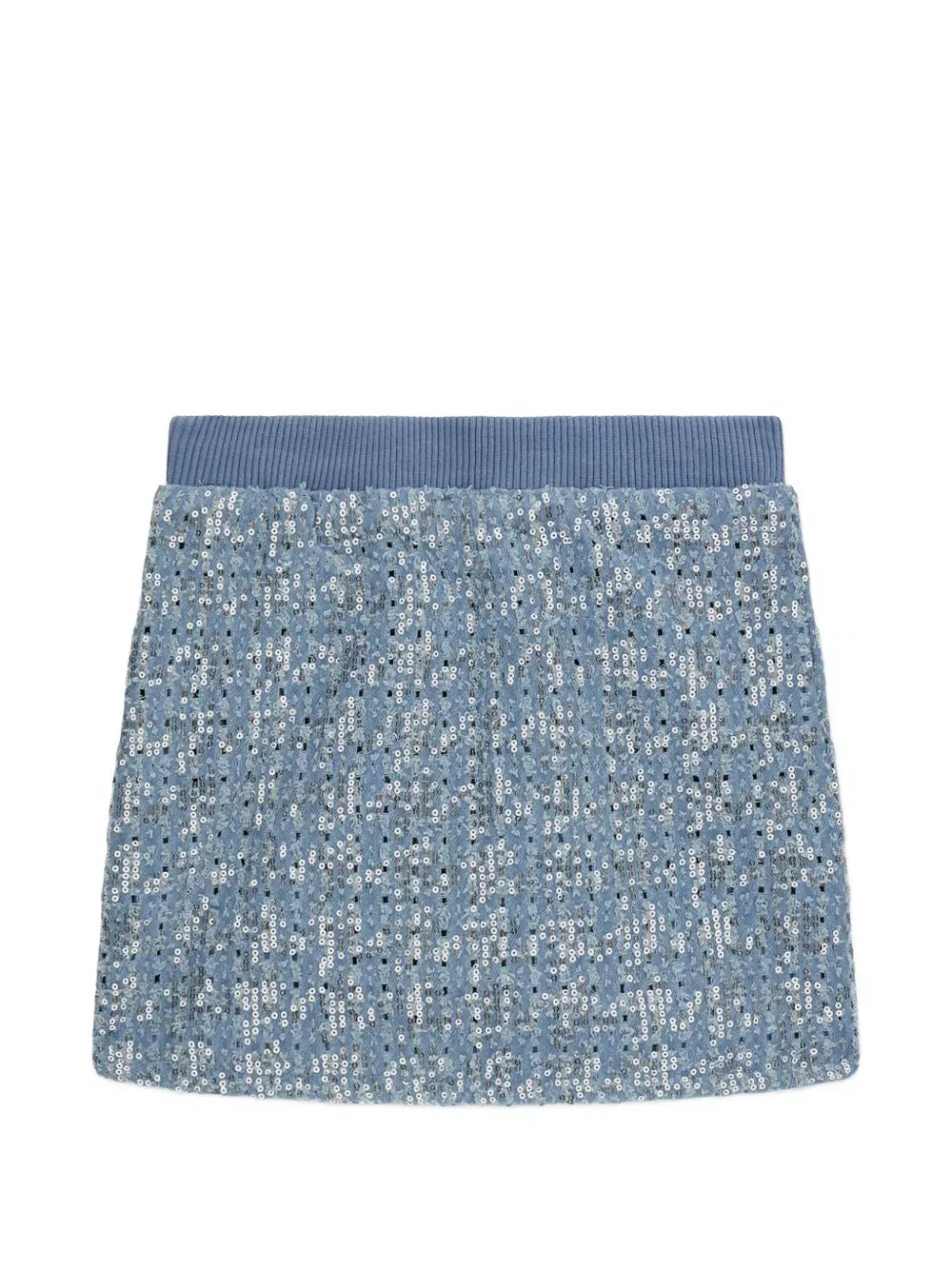 Юбка, украшенная пайетками Guess Kids, синий