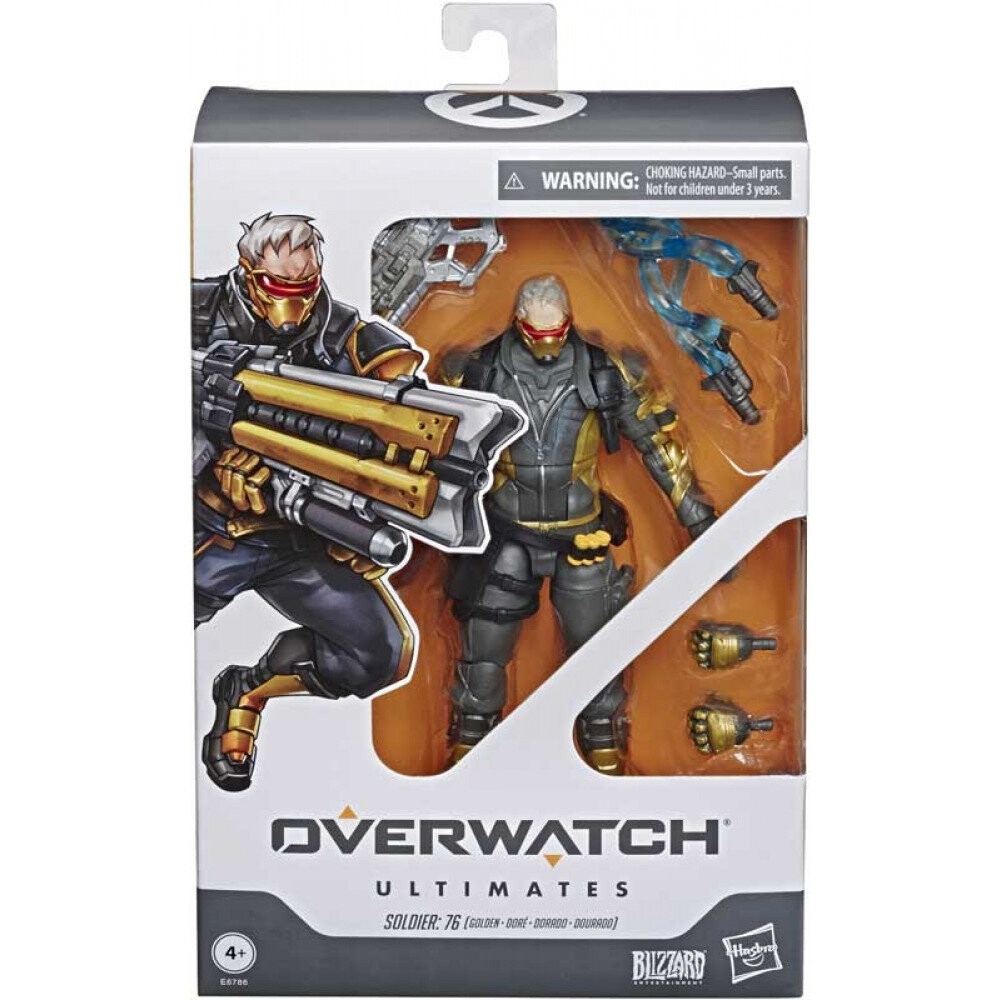 

Overwatch, золотая фигурка Солдата 76 Hasbro