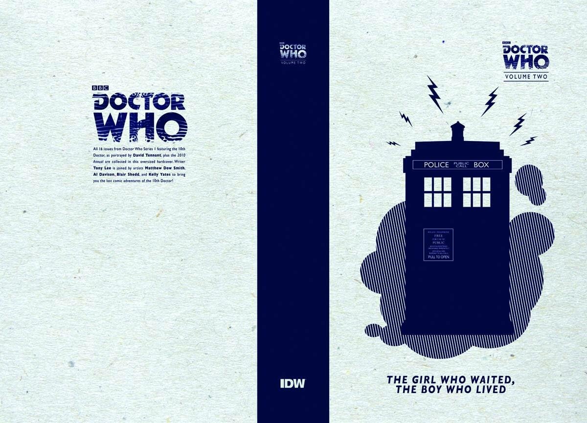 

Doctor Who Series 2: The Girl Who Waited, The Boy Who Lived (IDW Publishing)