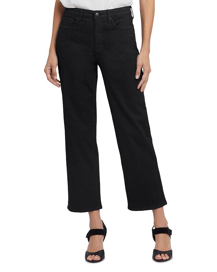 

Брюки джинсовые Bailey High Rise Ankle Straight NYDJ, черный