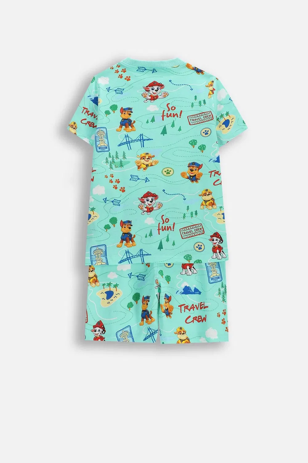 Пижама детская с Paw Patrol, Coccodrillo, бирюзовый — фото 2
