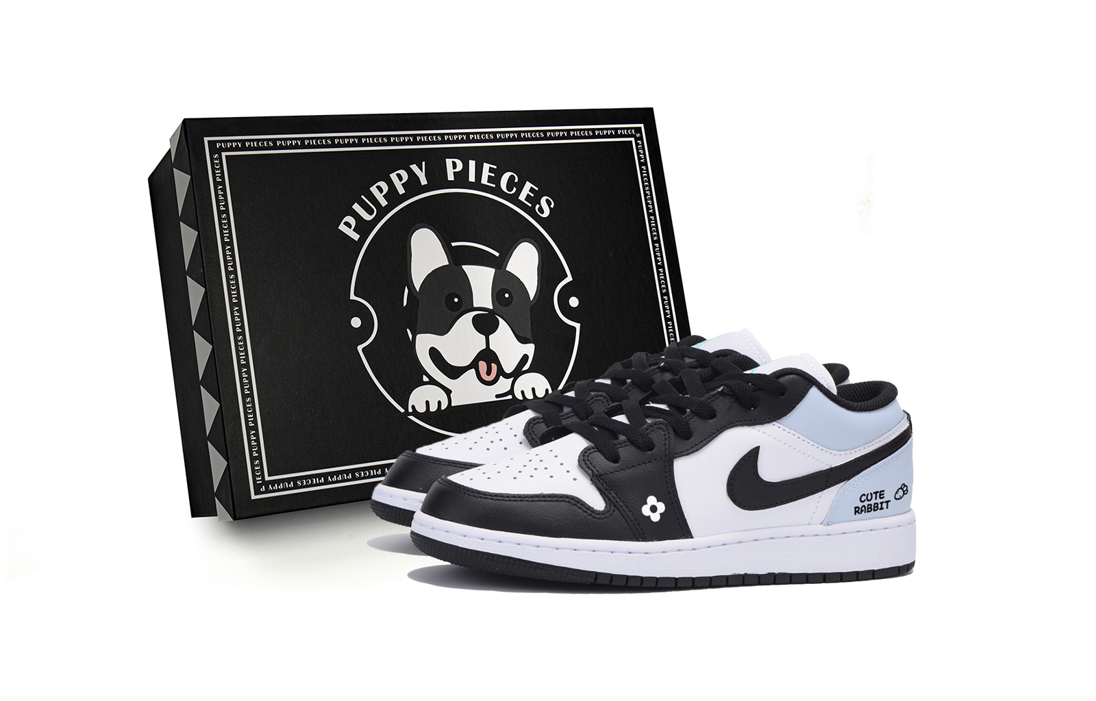 

Jordan Баскетбольные кроссовки Air 1 Low Top Vintage, мужские, белые, синие