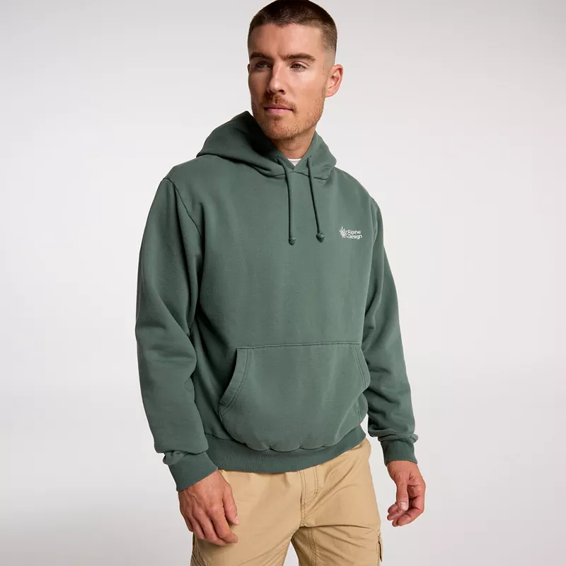

Мужская флисовая толстовка с логотипом Alpine Design, цвет Faded Evergreen