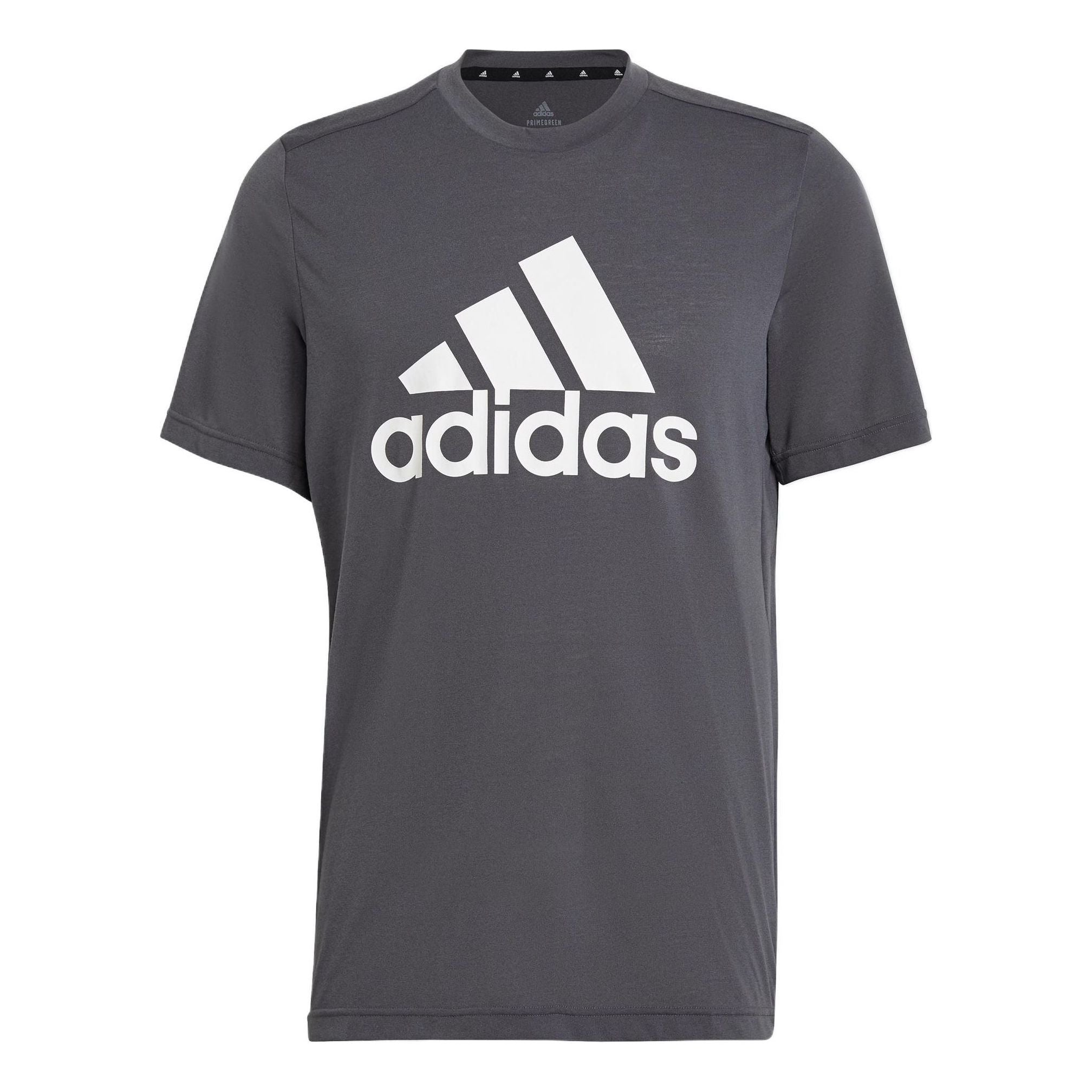 

Футболка adidas Straight Casual logo Short Sleeve Gray GT3113
