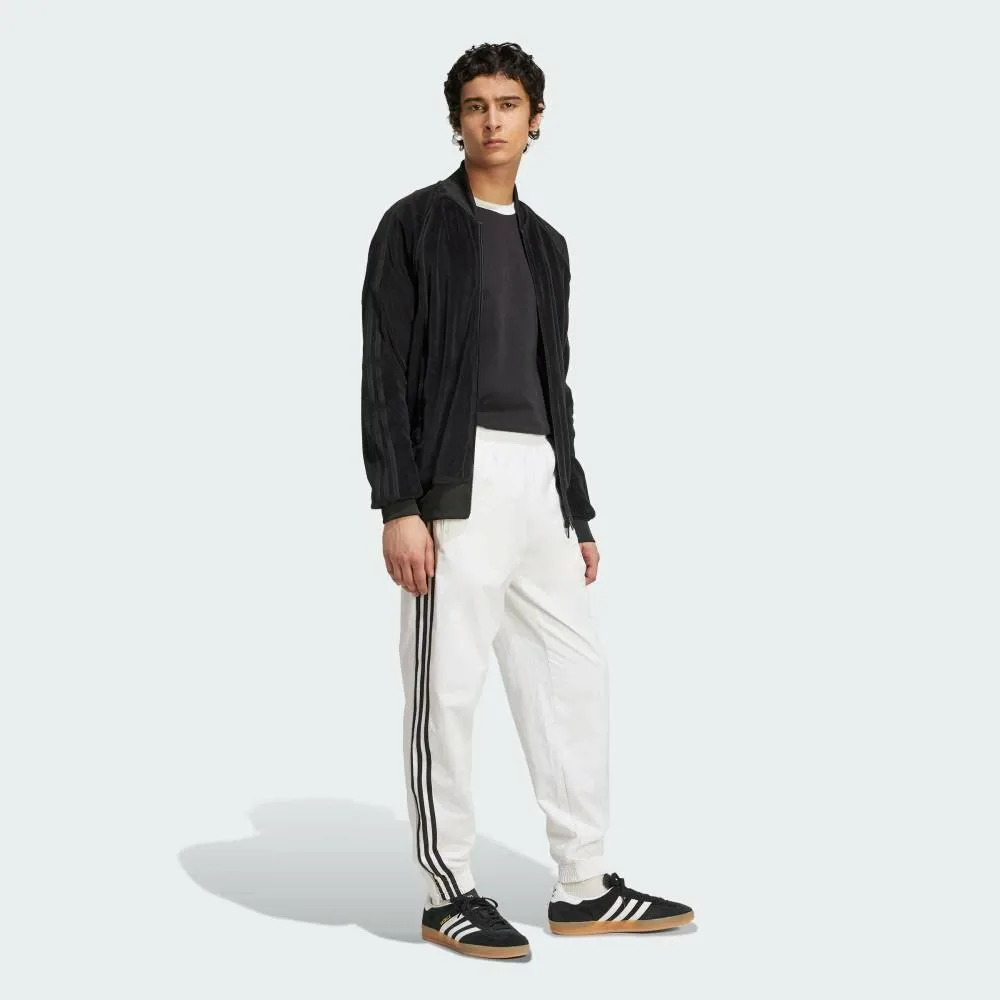 Спортивная футболка Adidas SST Adicolor Velour, цвет Black — фото 2